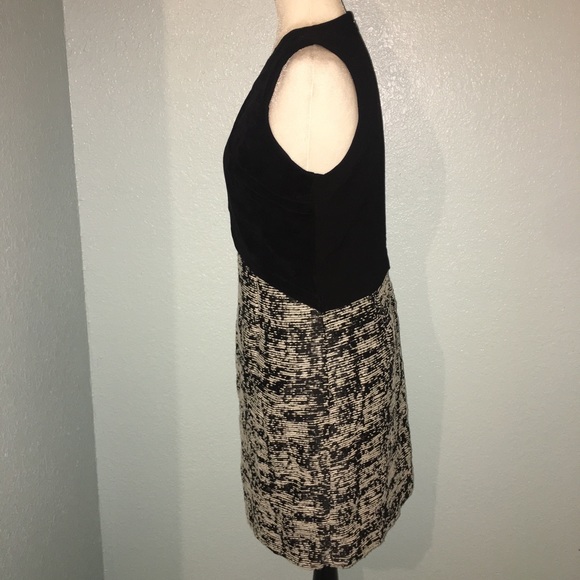 Calvin Klein Velvet Marled Sheath Dress Cross Over - Picture 4 of 5